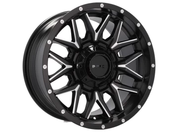 Jantes 4x4 18x9 12X130/139 ET 0 106.1 (Preto)