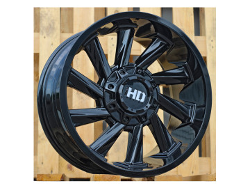 Jantes 4x4 18x9 12X130/139 ET 0 106.1 (Preto Matte)