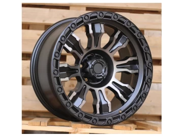 Jantes 4x4 18x9 5X114.3 ET 0 73.1 (Preto Polido Matte)