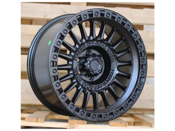 Jantes 4x4 18x9 6X114.3 ET 0 66.1 (Preto Matte)