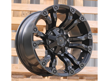 Jantes 4x4 18x9 6X139.7 ET 0 110.1 (Preto Matte)