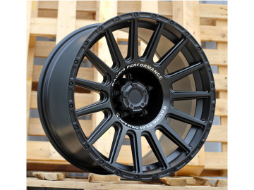 Jantes 4x4 18x9 6X139.7 ET 0 110.1 (Preto Polido)