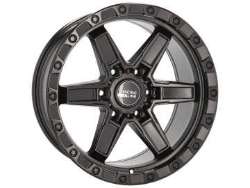 Jantes 4x4 18x9 6X139.7 ET 10 110.1 (Preto Metade Matte)