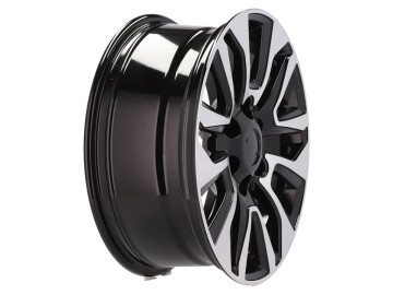 Jantes 4x4 Toyota19x7.5 6X139.7 ET 25 106.1 (Preto Polido)