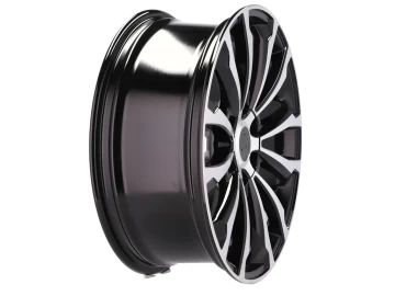 Jantes 4x4 Toyota 19x7.5 6X139.7 ET 25 106.1 (Preto Polido)