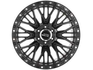 Jantes 4x4 20x10 6X139.7 ET -18 106.1 (Preto Metade Matte)