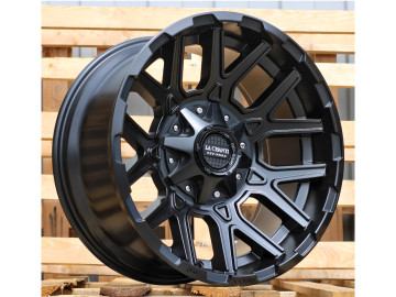 Jantes 4x4 20x10 8X165.1 ET -19 121.3 (Preto Metade Matte)