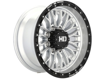Jantes 4x4 20x10 8X180 ET 0 124.3 (Prata + Preto)