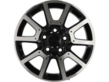 Jantes 4x4 20x8.5 5X150 ET 55 110.1 (Preto Polido)