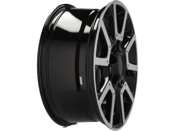 Jantes 4x4 20x8.5 5X150 ET 55 110.1 (Preto Polido)