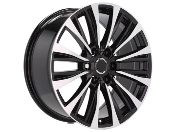 Jantes 4x4 20x8.5 6X139.7 ET 25 106.1 (Preto Polido)