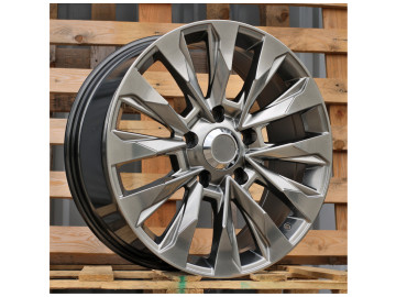 Jantes 4x4 20x8.5 6X139.7 ET 50 95.1 (Hyper Black)
