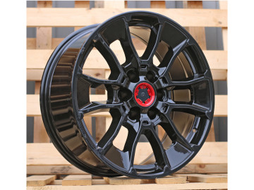 Jantes 4x4 20x8.5 6X139.7 ET 55 95.1 (Preto Brilhante)