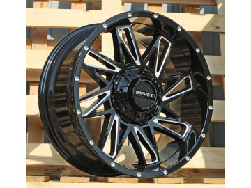 Jantes 4x4 20x9 12X135/139 ET 0 106.1 (Preto)