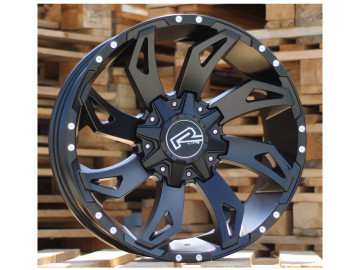 Jantes 4x4 20x9 12X135/139 ET 0 110.1 (Preto Matte)