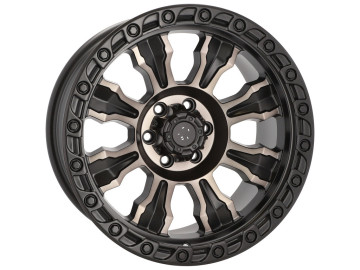 Jantes 4x4 20x9 6X139.7 ET 0 110.1 (Preto Polido Matte)