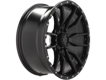 Jantes 4x4 20x9 6X139.7 ET 12 110.1 (Preto Metade Matte)