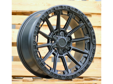 Jantes 4x4 20x9 6X139.7 ET 18 110.5 (Preto Metade Matte) 