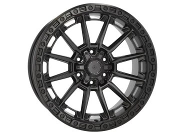 Jantes 4x4 20x9 6X139.7 ET 18 110.5 (Preto Metade Matte) 
