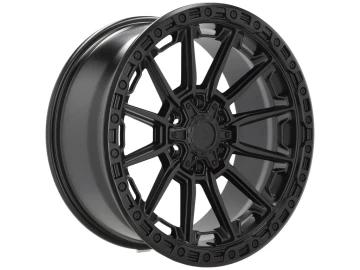 Jantes 4x4 20x9 6X139.7 ET 18 110.5 (Preto Metade Matte) 