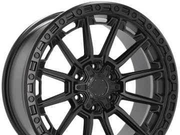 Jantes 4x4 20x9 6X139.7 ET 18 110.5 (Preto Metade Matte) 