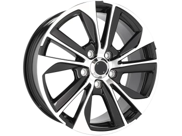 Jantes 4x4 22x9 5X150 ET 60 110.5 (Preto Polido)