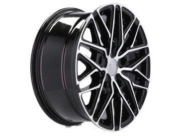 Jantes 4x4 Look Ford Transit 18x8 5X120 ET 50 65.1 (Preto Polido)