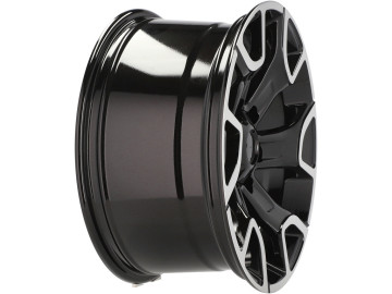 Jantes 4x4 Look Toyota 17x9 6X139.7 ET 0 106.1 (Preto Polido)