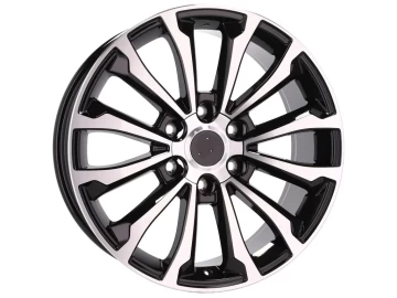 Jantes 4x4 Look Toyota 18x7.5 6X139.7 ET 25 106 (Preto Polido)