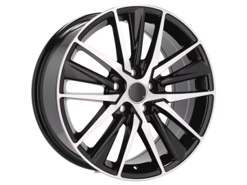 Jantes Look Toyota Hilux 17x7.5 5X114.3 ET 45 60.1 (Preto Polido)