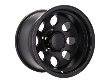 Jantes 4x4 R15x10 5X139.7 ET -44 110.1 (Preto Matte)