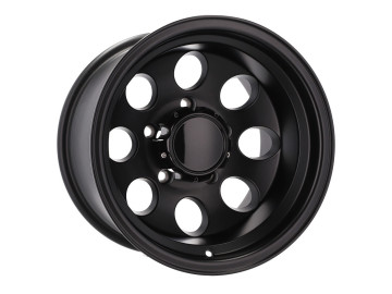 Jantes 4x4 R15x10 5X139.7 ET -44 110.1 (Preto Matte)