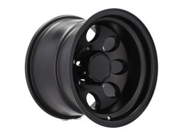 Jantes 4x4 R15x10 5X139.7 ET -44 110.1 (Preto Matte)