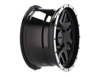 Jantes 4x4 R15x8 5X139.7 ET 0 110 (Preto Polido)