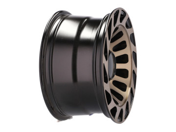 Jantes Alumínio 4x4 R15x8 5X139.7 ET 0 110.1 (Preto+ Bronze Polido)