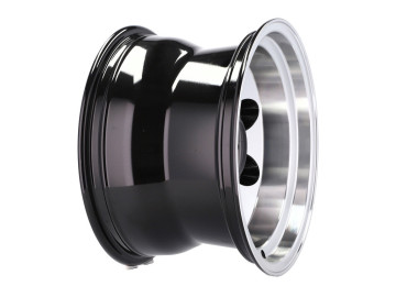 Jantes 4x4 R16x10 5X139.7 ET -48 110.1 (Preto Polido)