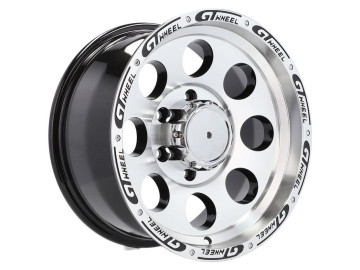 Jantes 4x4 R16x10 6X139.7 ET -10 110.1 (Preto Polido)