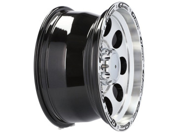 Jantes 4x4 R16x10 6X139.7 ET -10 110.1 (Preto Polido)