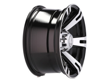 Jantes 4x4 R16x8 5X139.7 ET 0 110.5 (Preto Polido)