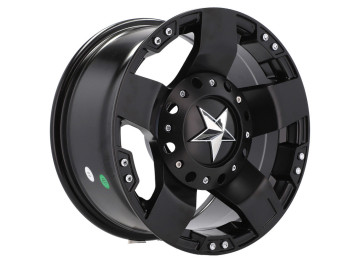 Jantes 4x4 R16x8 6X139.7 ET 0 110.1 (Preto Matte) 