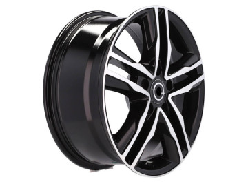 Jantes de Carga 4x4 (max 1250kg) 17x7.5 5X120 ET 50 65.1 (Preto Polido) 