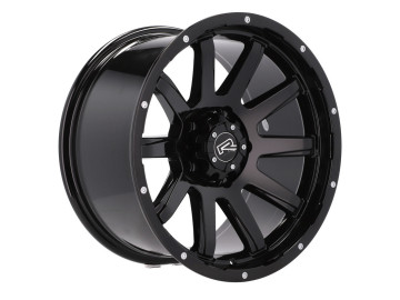 Jantes 4x4 R17x9 5X139.7 ET 0 110.1 (Preto)