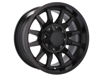 Jantes 4x4 R18x9 10X114/127 ET 0 71.5 (Preto Metade Matte) 