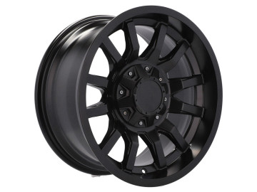 Jantes 4x4 R18x9 10X114/127 ET 0 71.5 (Preto Metade Matte) 