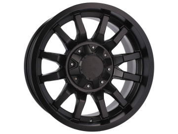 Jantes 4x4 R18x9 10X114/127 ET 0 71.5 (Preto Metade Matte) 