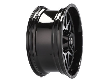 Jantes 4x4 R20x9 10X120/127 ET 0 78.1 (Preto Polido) 