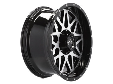 Jantes 4x4 R20x9 10X120/127 ET 0 78.1 (Preto Polido) 