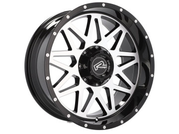 Jantes 4x4 R20x9 10X120/127 ET 0 78.1 (Preto Polido) 