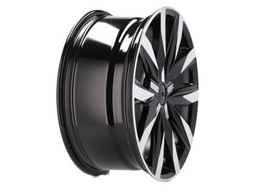 Jantes 4x4 Volkswagen 18x8 5X120 ET 50 65.1 (Preto Polido) 