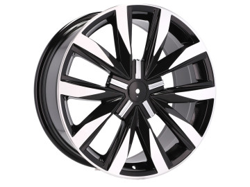 Jantes 4x4 Volkswagen 18x8 5X120 ET 50 65.1 (Preto Polido) 